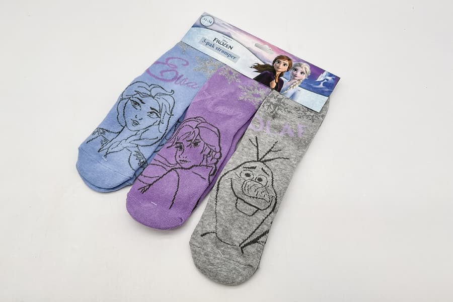 3 Packungen Kinder Socken Disney Frozen, Gr. 31/34